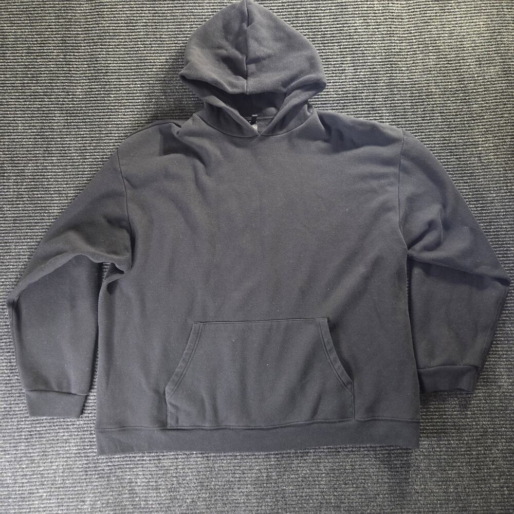 Skims Women's XL Black Hoodie Oversized